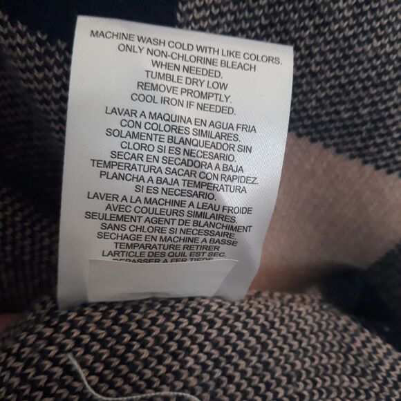 Jones New York Signature Poncho Cape Women’s Medium Blue Carmel - Picture 7 of 10